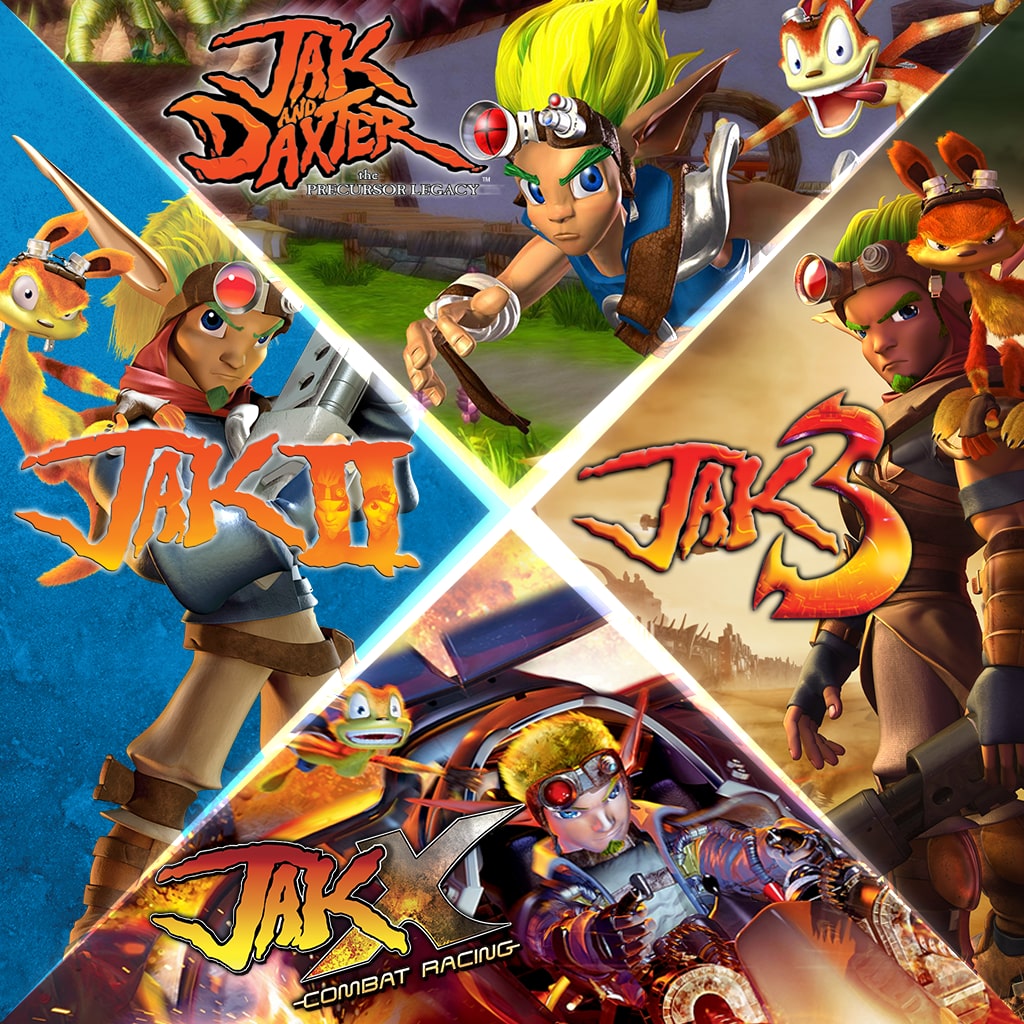 jaquette du jeu vidéo The Jak and Daxter Collection