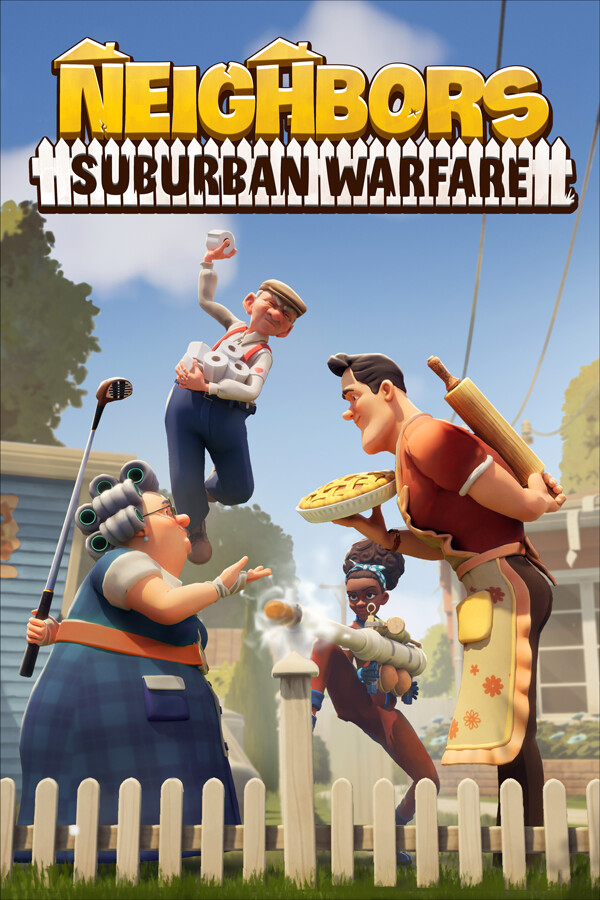 jaquette du jeu vidéo Neighbors: Suburban Warfare