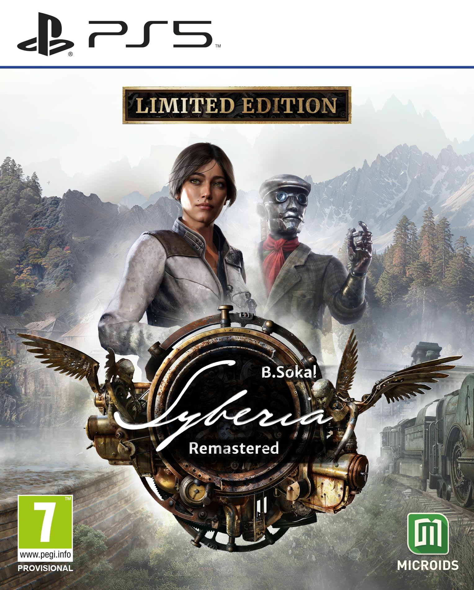 jaquette du jeu vidéo Syberia Remastered