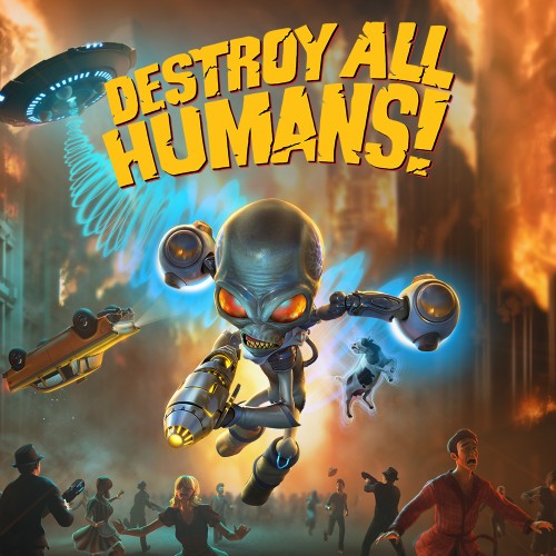 jaquette du jeu vidéo Destroy All Humans! - Remake
