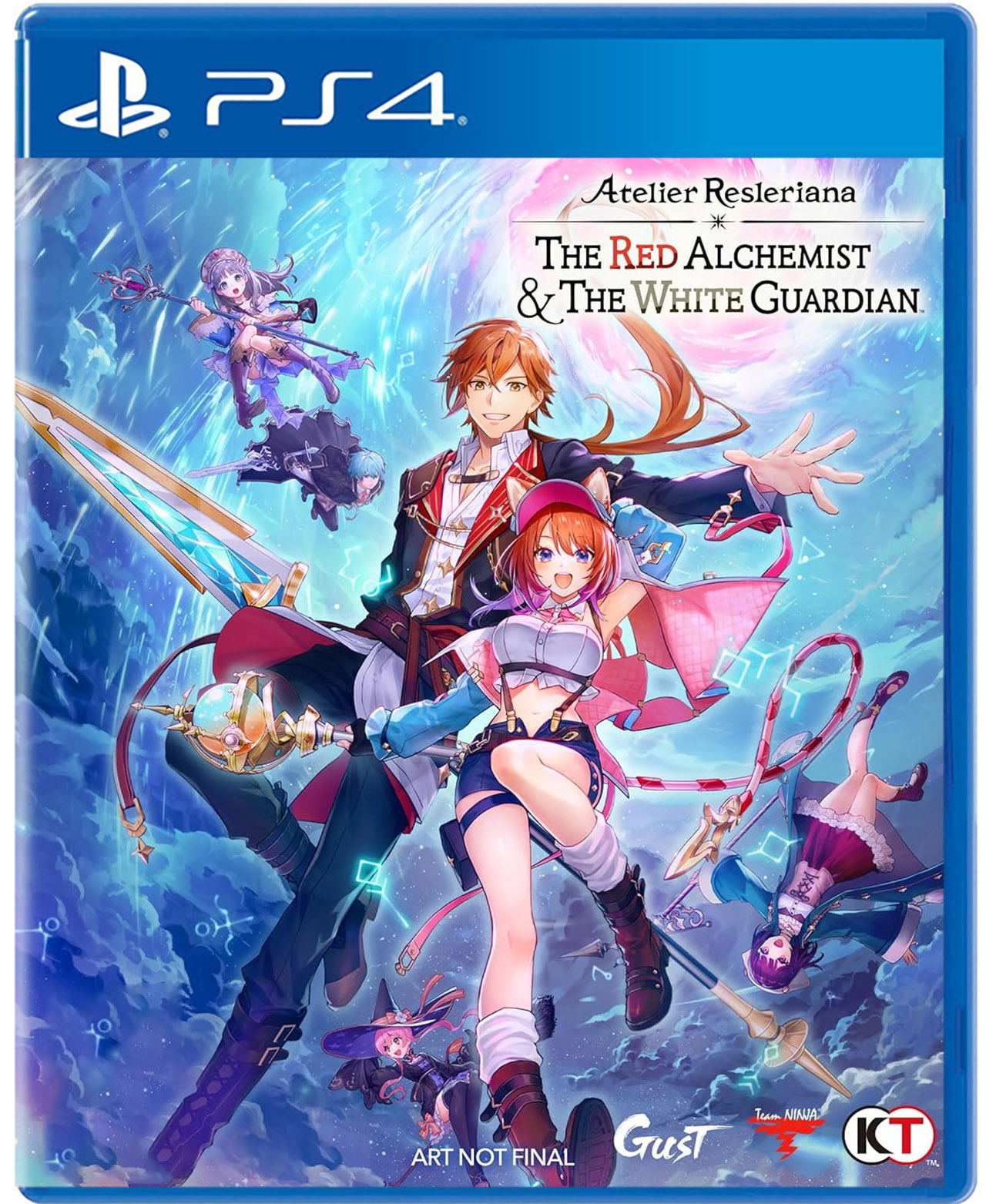 jaquette du jeu vidéo Atelier Resleriana: The Red Alchemist & the White Guardian