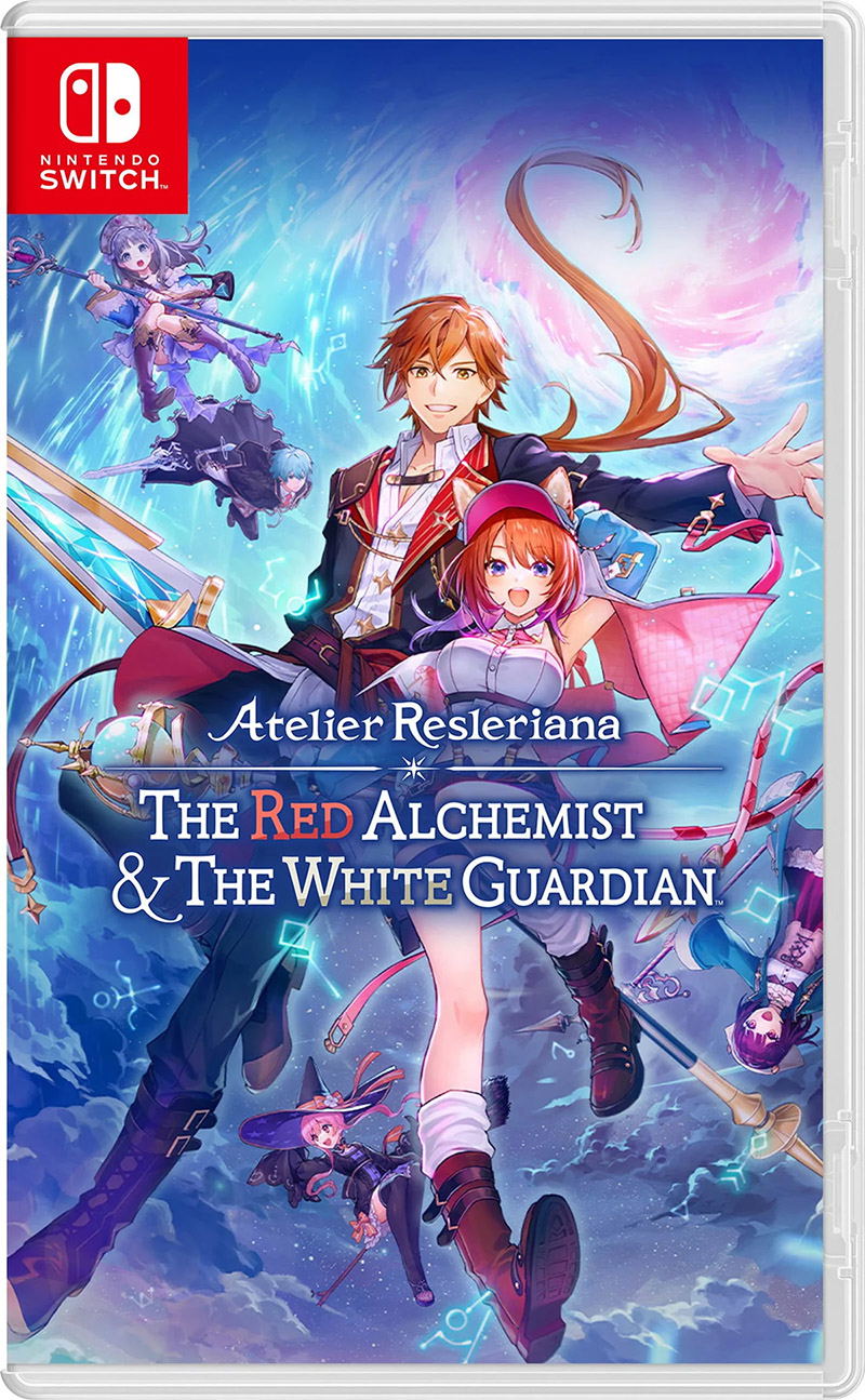 jaquette du jeu vidéo Atelier Resleriana: The Red Alchemist & the White Guardian