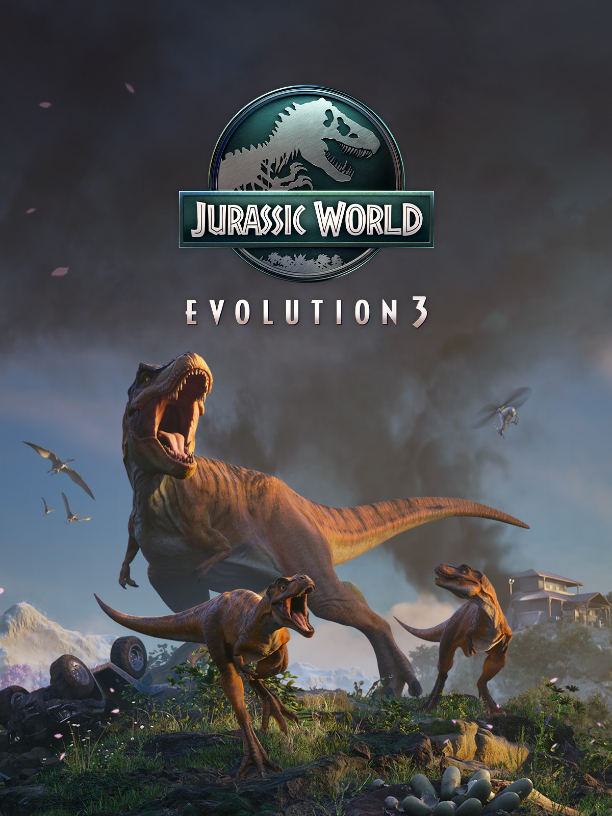 jaquette du jeu vidéo Jurassic World Evolution 3