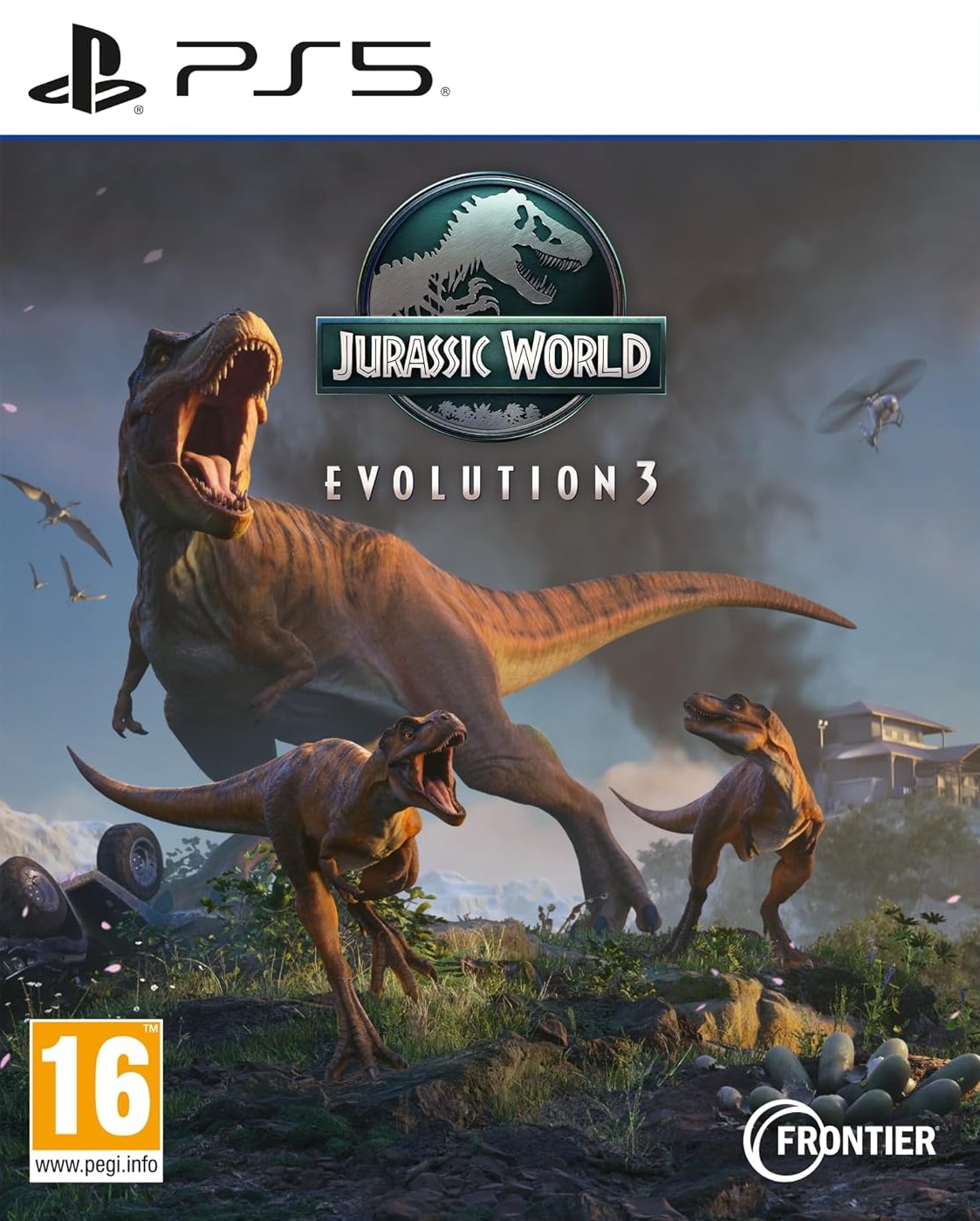 jaquette du jeu vidéo Jurassic World Evolution 3