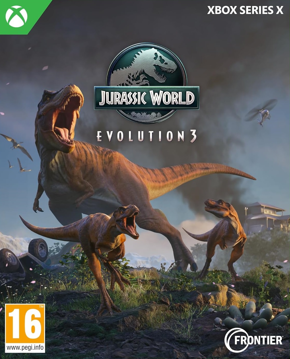 jaquette du jeu vidéo Jurassic World Evolution 3