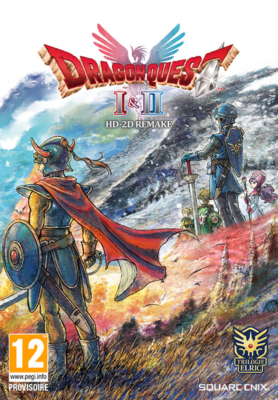 jaquette du jeu vidéo Dragon Quest I & II HD-2D Remake