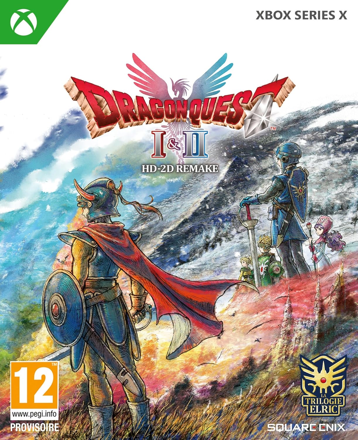 jaquette du jeu vidéo Dragon Quest I & II HD-2D Remake