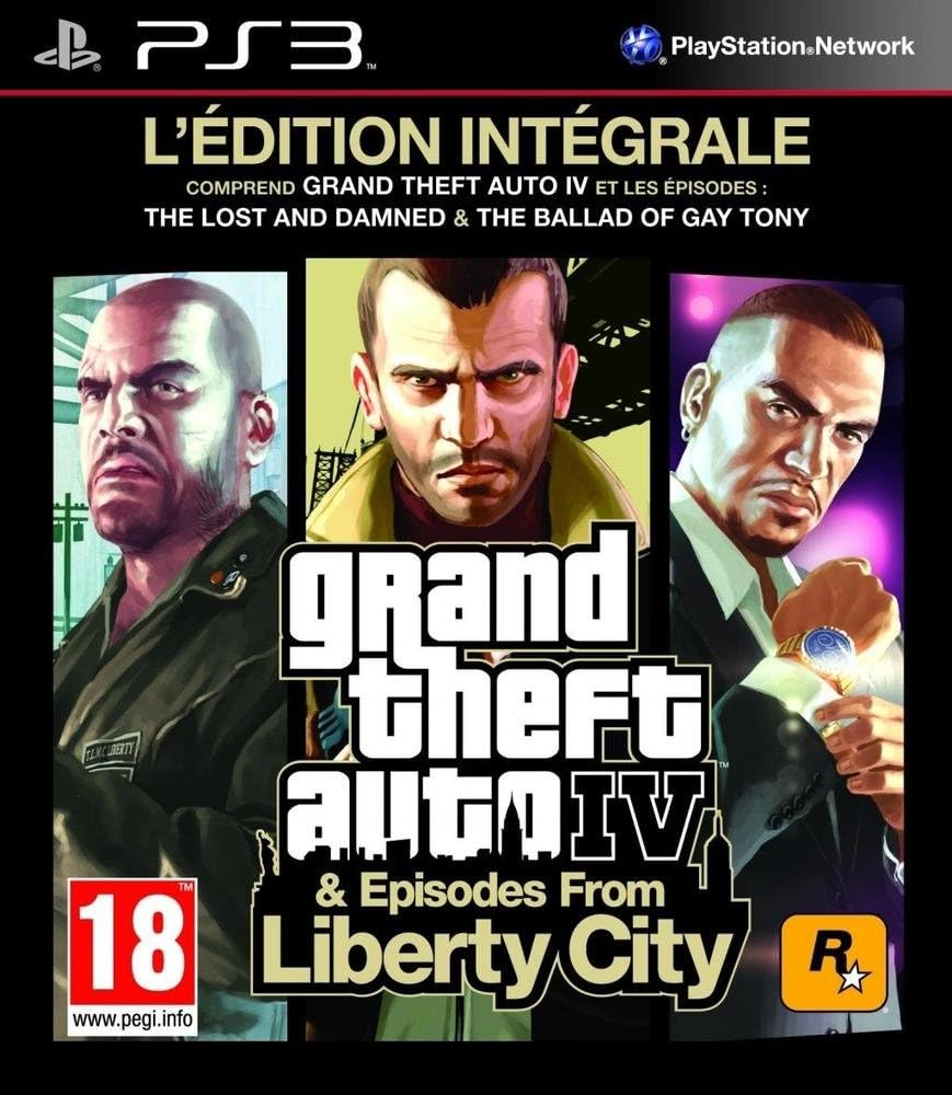 jaquette du jeu vidéo Grand Theft Auto IV : L'Édition Intégrale