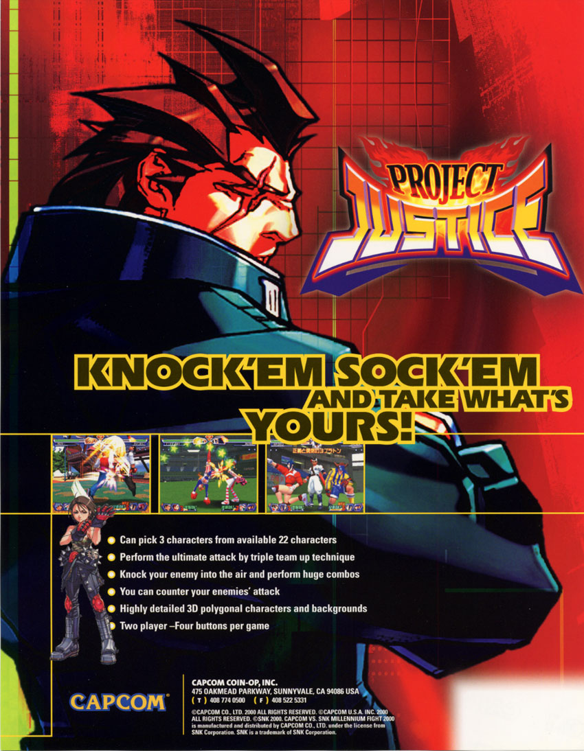 jaquette du jeu vidéo Project Justice: Rival Schools 2