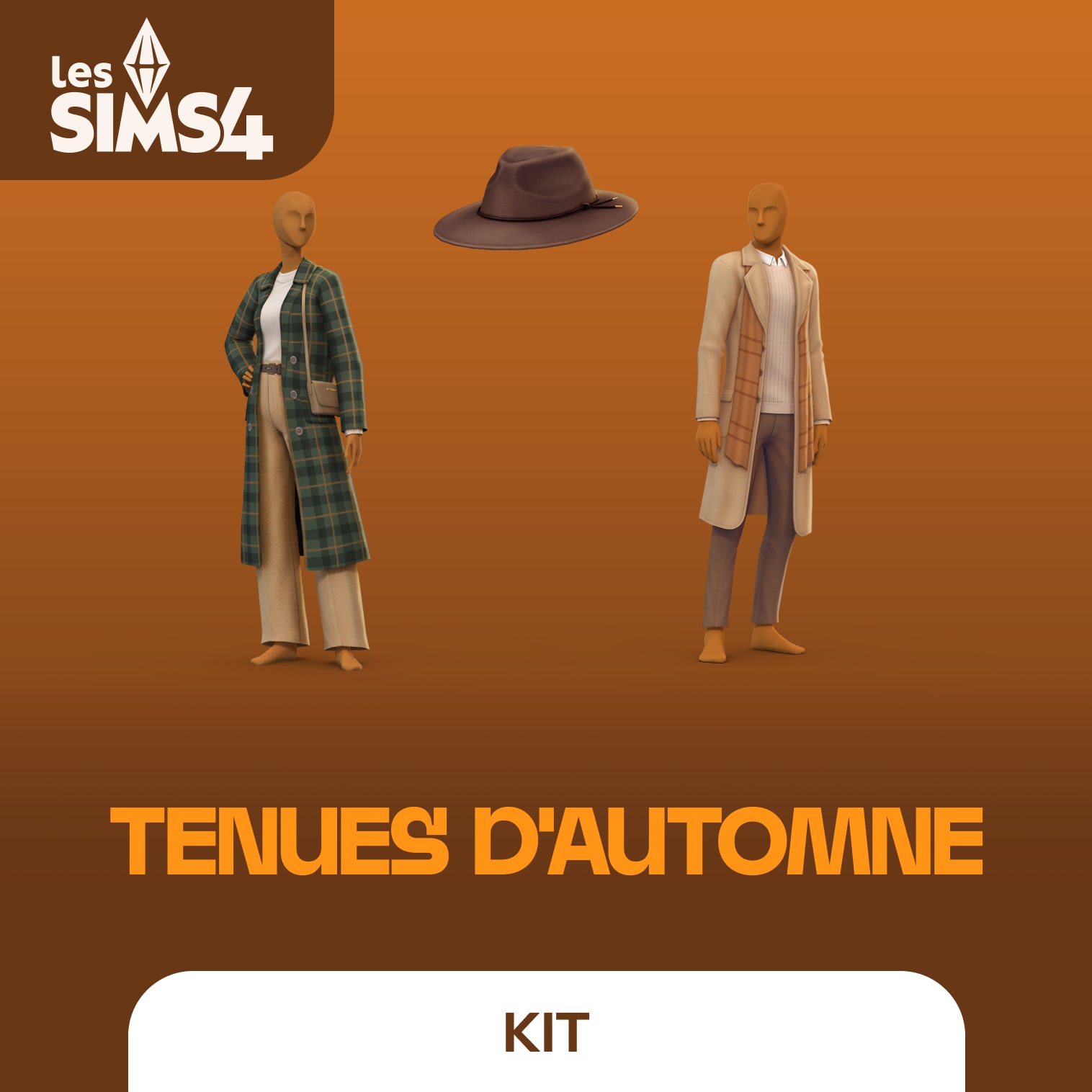 jaquette du jeu vidéo Les Sims 4 Kit Tenues D'Automne
