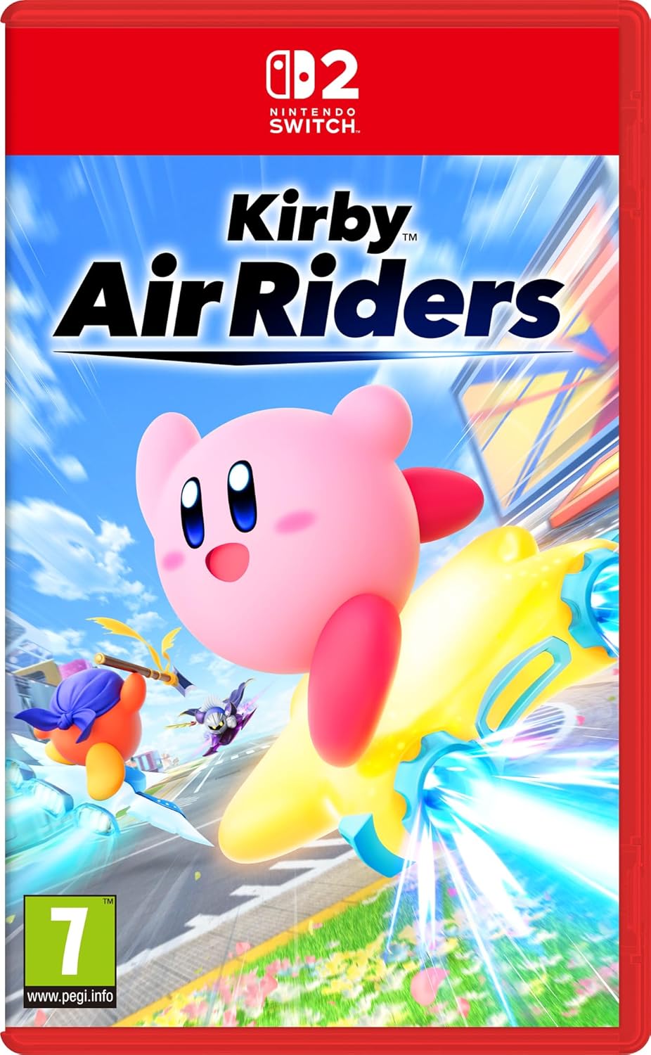 jaquette du jeu vidéo Kirby Air Riders