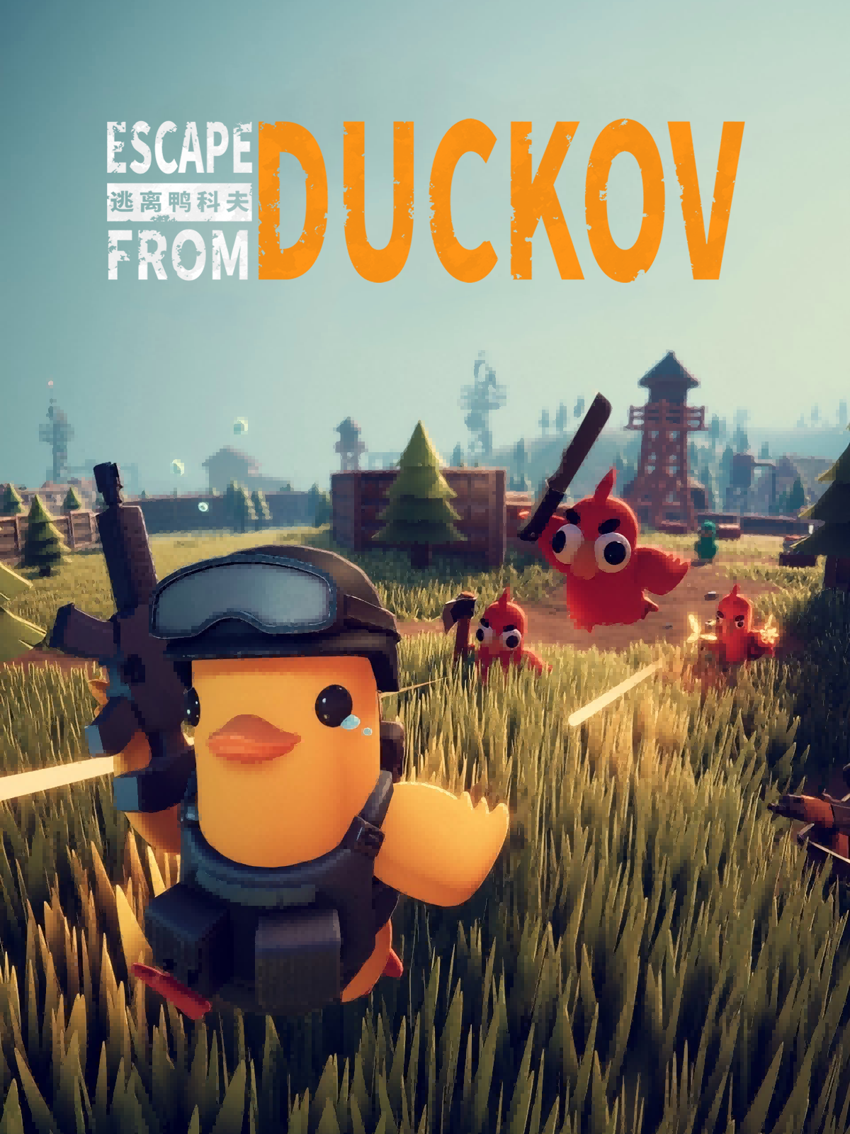 jaquette du jeu vidéo Escape from Duckov