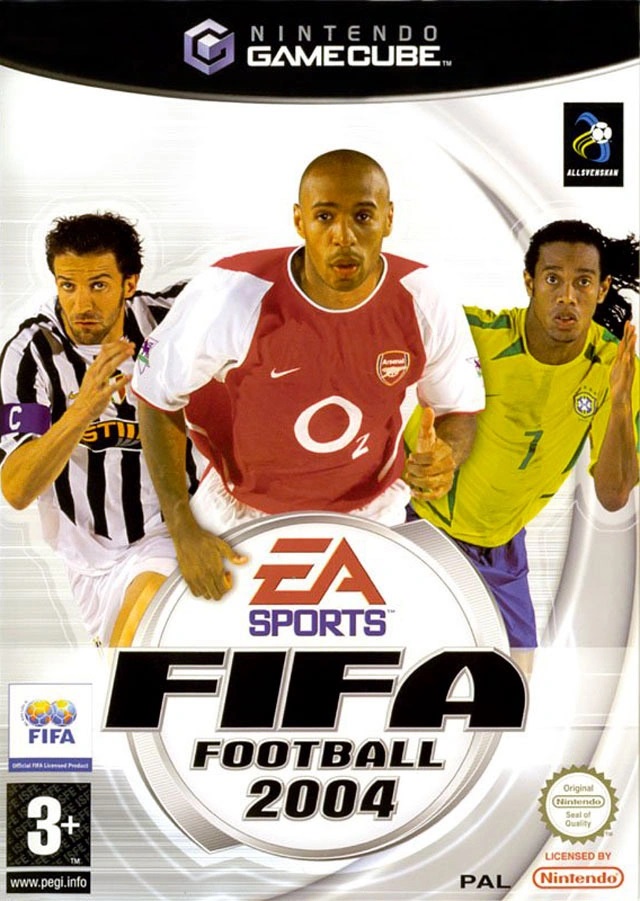 jaquette du jeu vidéo FIFA Football 2004