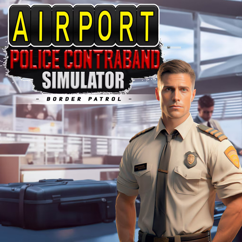 jaquette du jeu vidéo Airport Police Contraband Simulator - Border Patrol