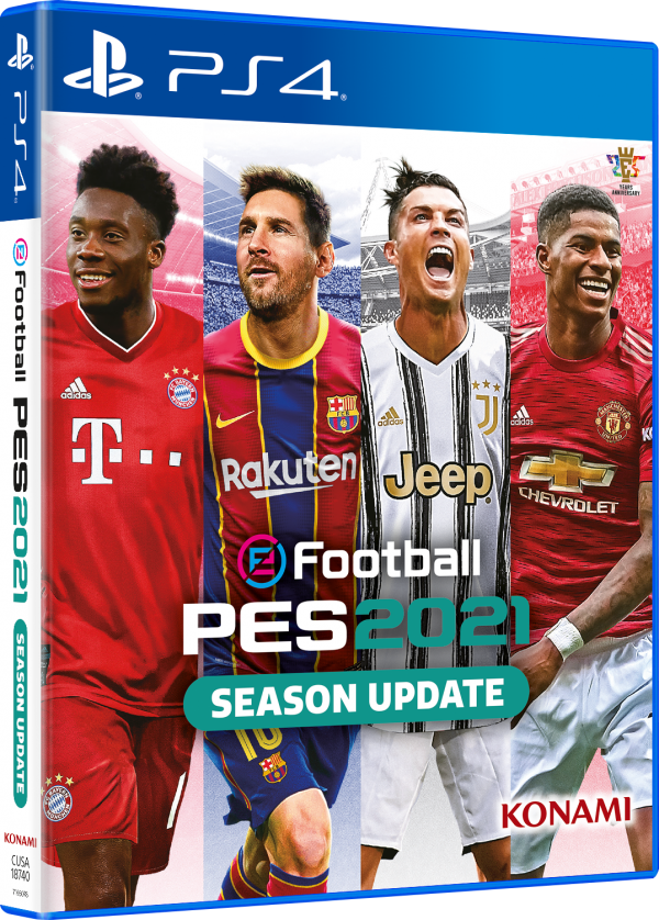 jaquette du jeu vidéo eFootball PES 2021
