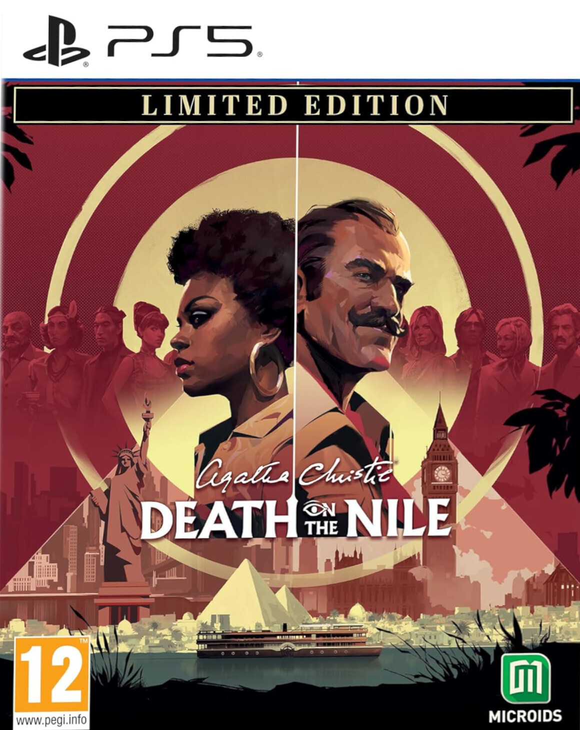 jaquette du jeu vidéo Agatha Christie : Mort sur le Nil