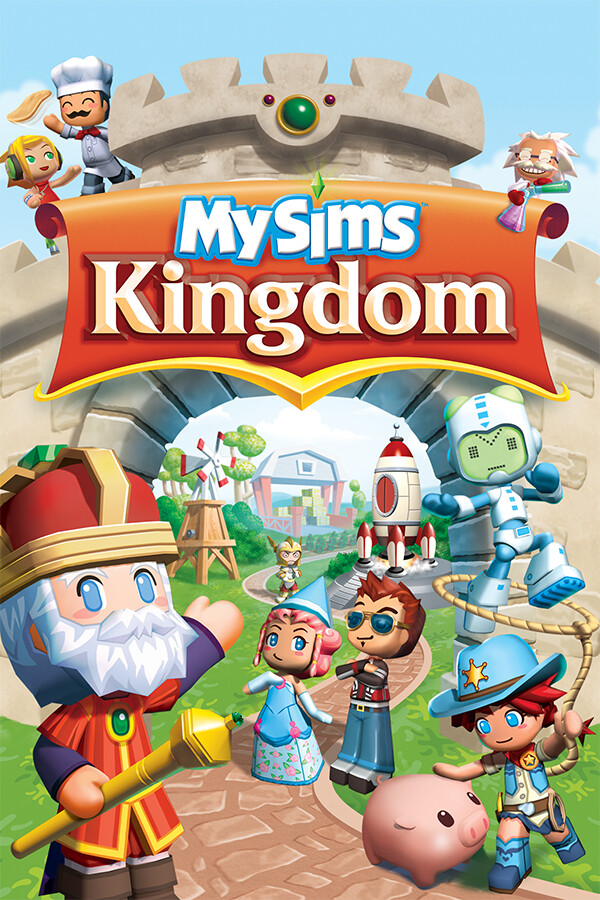 jaquette du jeu vidéo MySims Kingdom