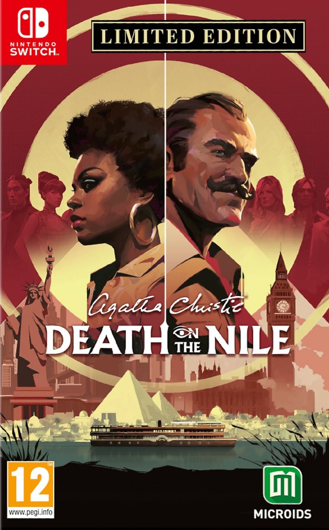 jaquette du jeu vidéo Agatha Christie : Mort sur le Nil