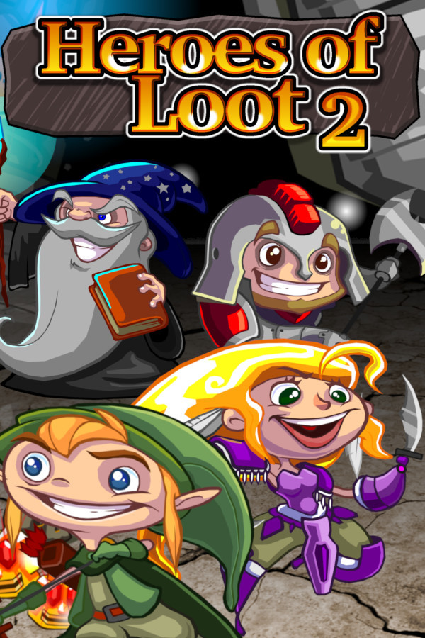 jaquette du jeu vidéo Heroes of Loot 2