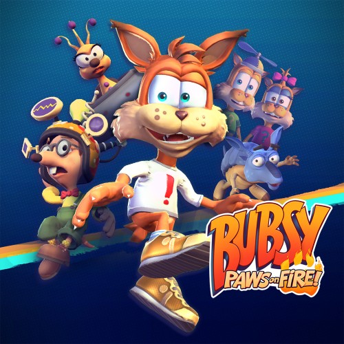 jaquette du jeu vidéo Bubsy: Paws on Fire!