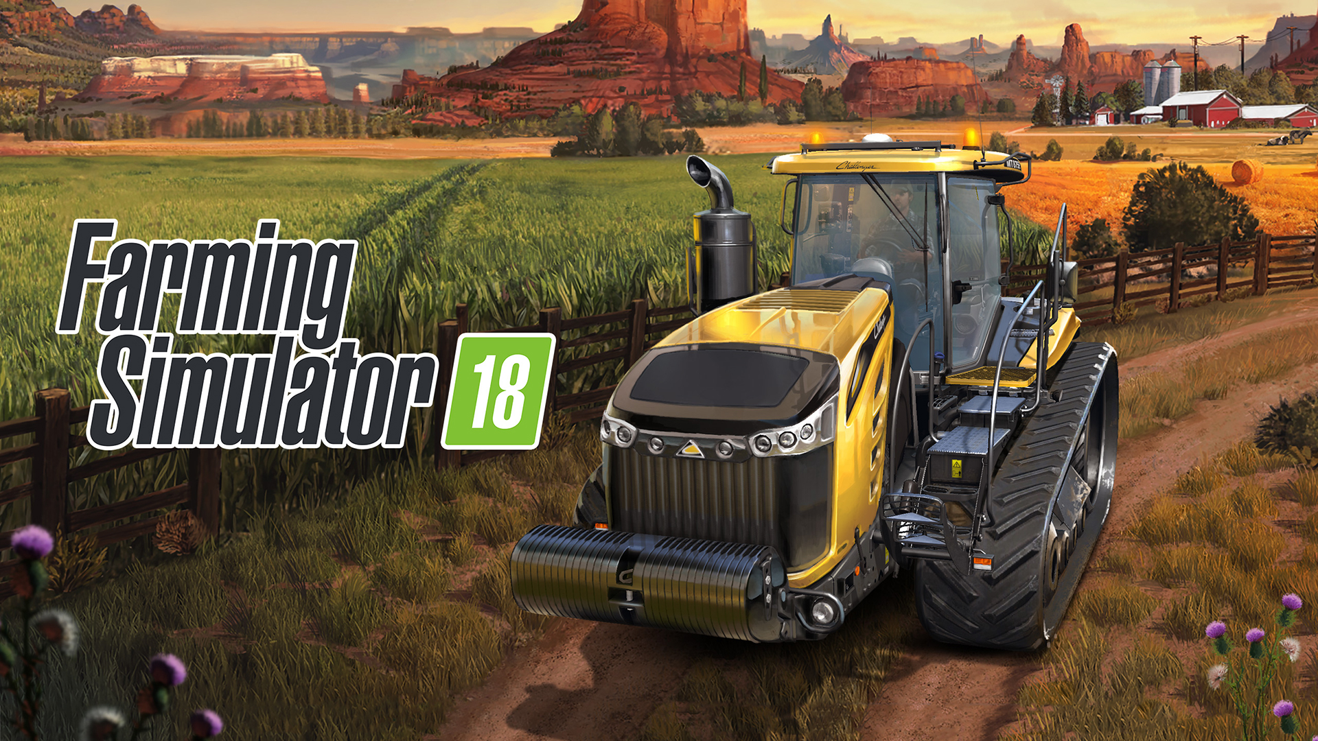jaquette du jeu vidéo Farming Simulator 18