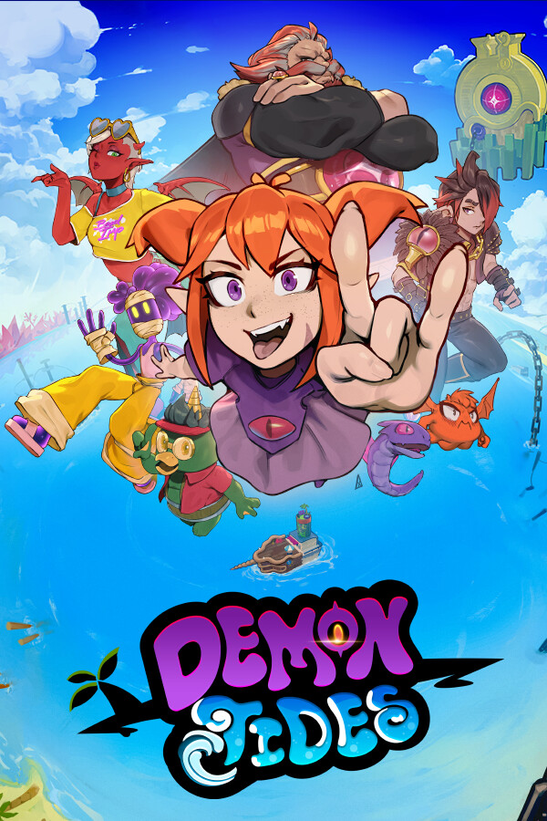 jaquette du jeu vidéo Demon Tides