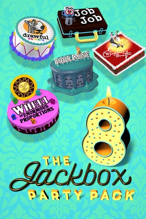 jaquette du jeu vidéo The Jackbox Party Pack 8