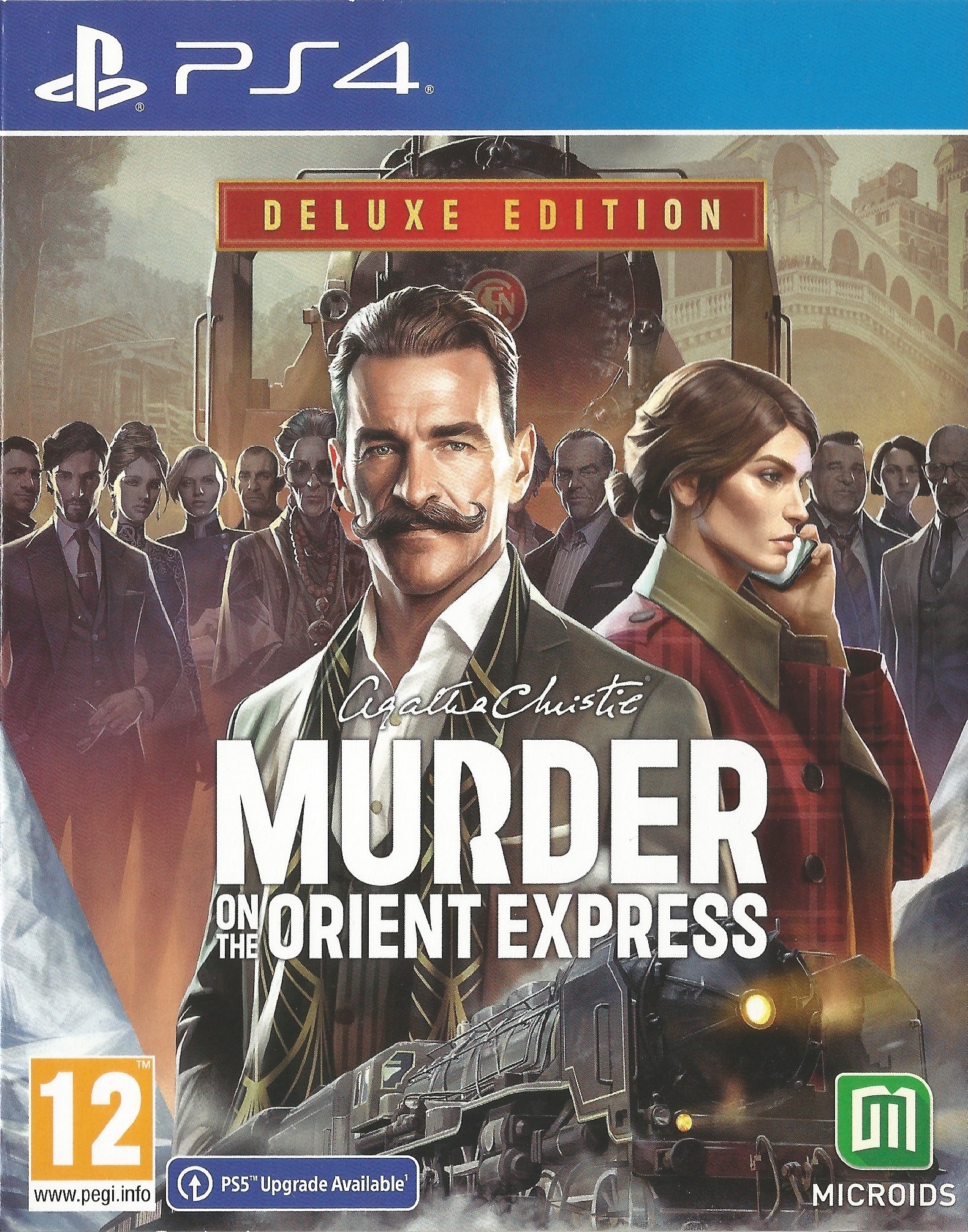 jaquette du jeu vidéo Agatha Christie : Le crime de l'orient express