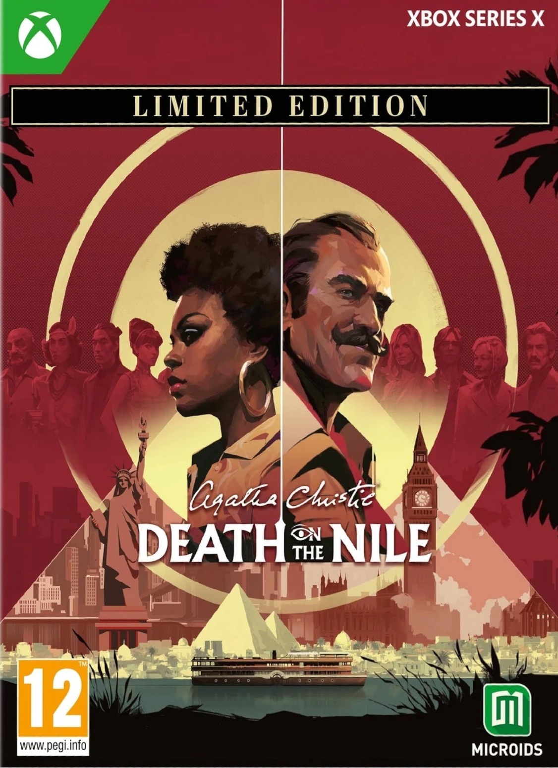 jaquette du jeu vidéo Agatha Christie : Mort sur le Nil