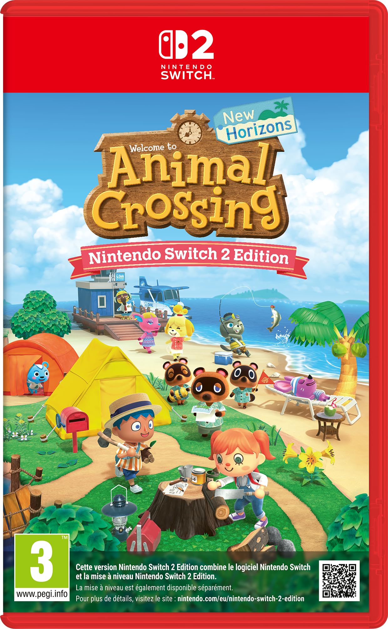 jaquette du jeu vidéo Animal Crossing: New Horizons