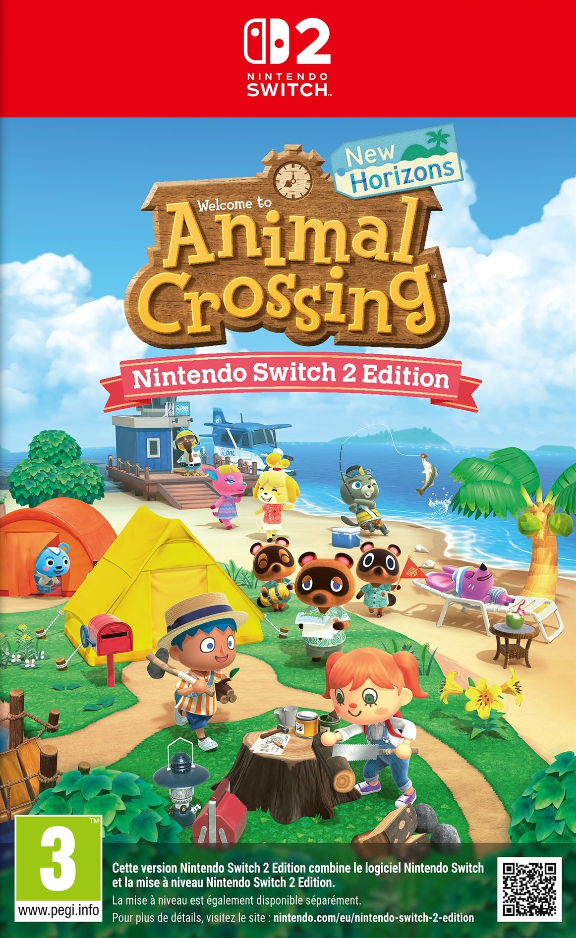 jaquette du jeu vidéo Animal Crossing: New Horizons