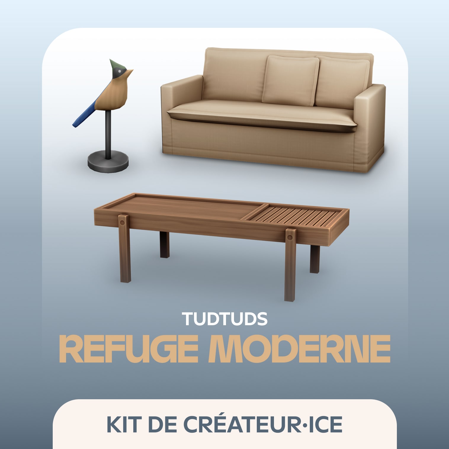 jaquette du jeu vidéo Les Sims 4 Kit Refuge Moderne