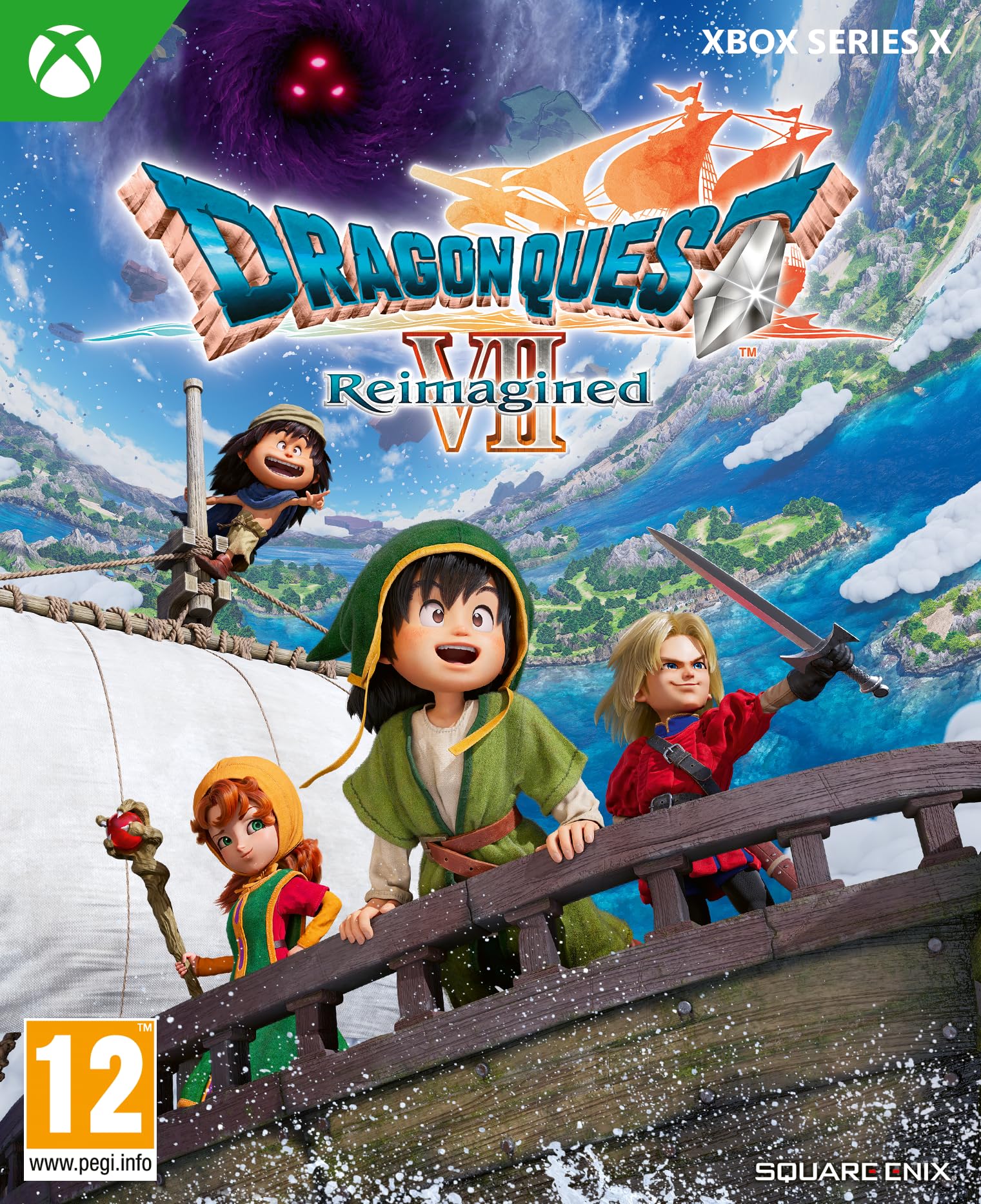 jaquette du jeu vidéo DRAGON QUEST VII Reimagined