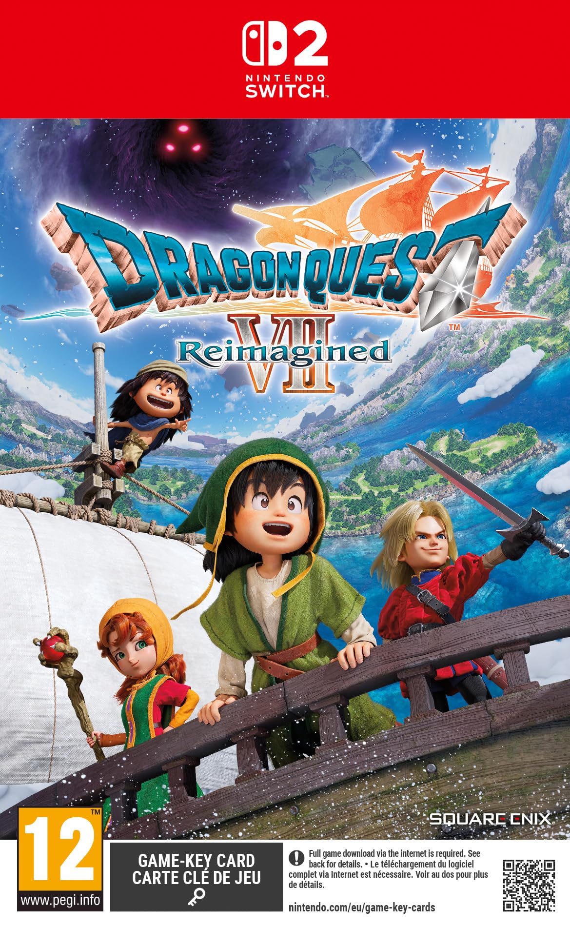 jaquette du jeu vidéo DRAGON QUEST VII Reimagined