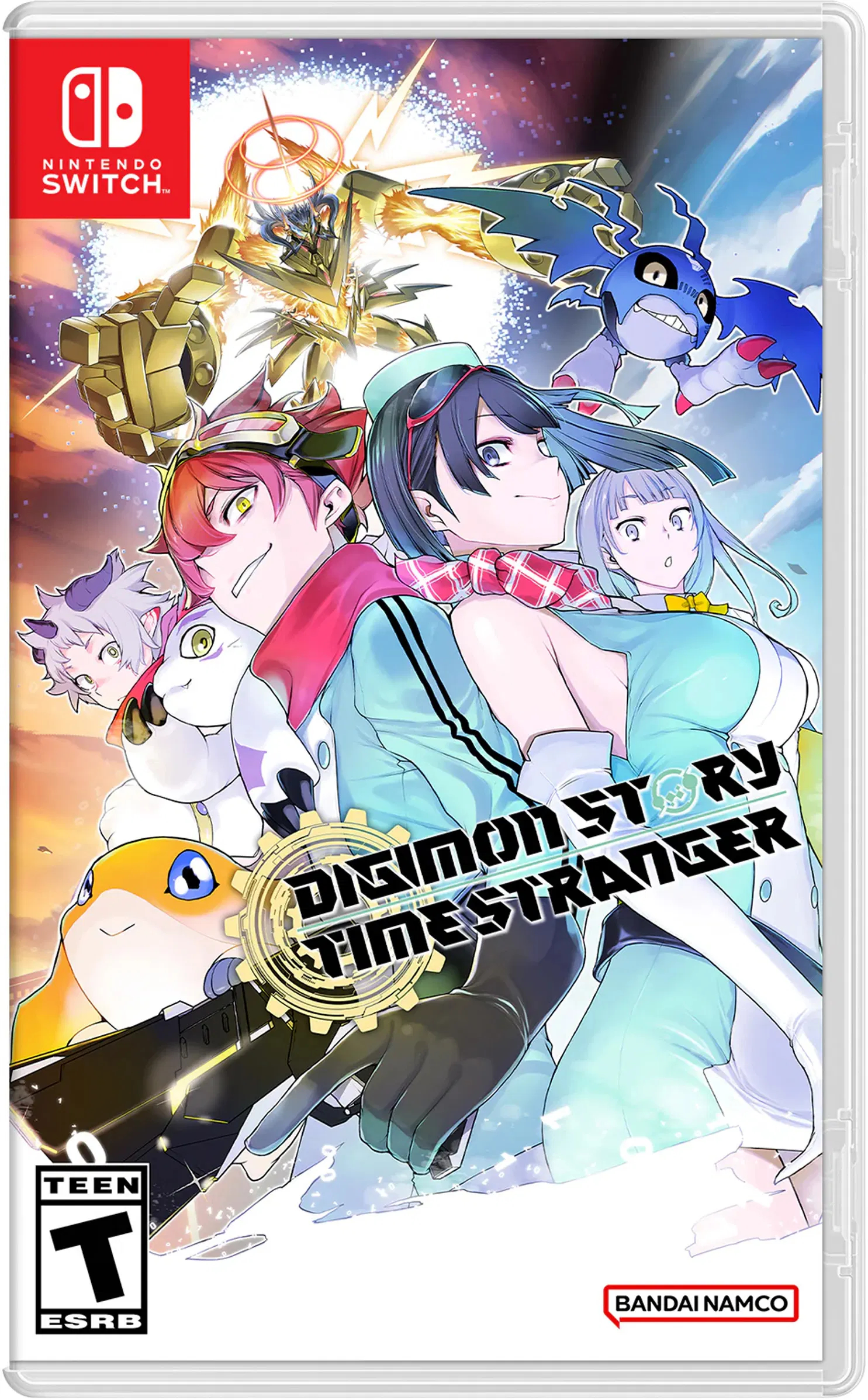jaquette du jeu vidéo Digimon Story Time Stranger