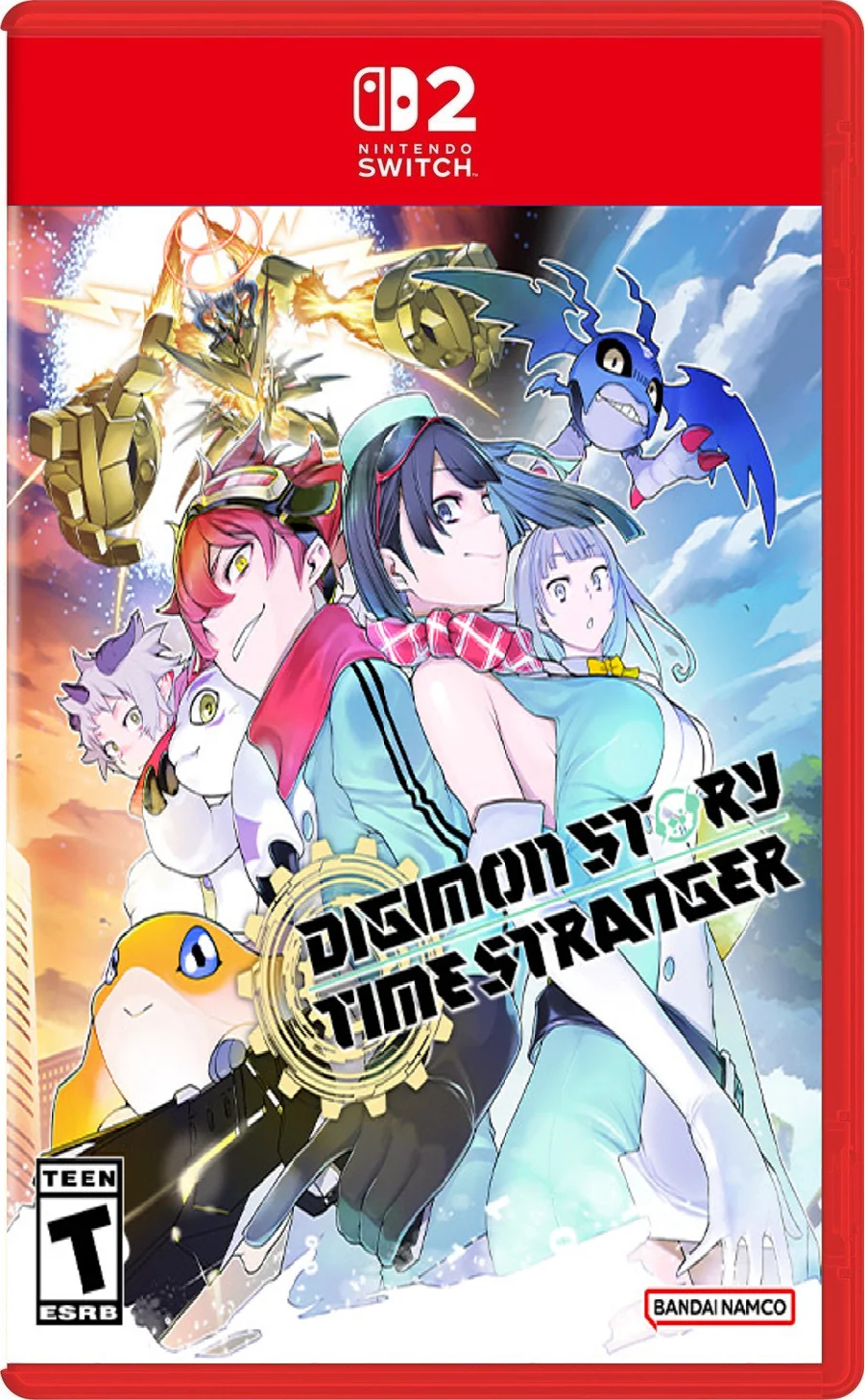 jaquette du jeu vidéo Digimon Story Time Stranger