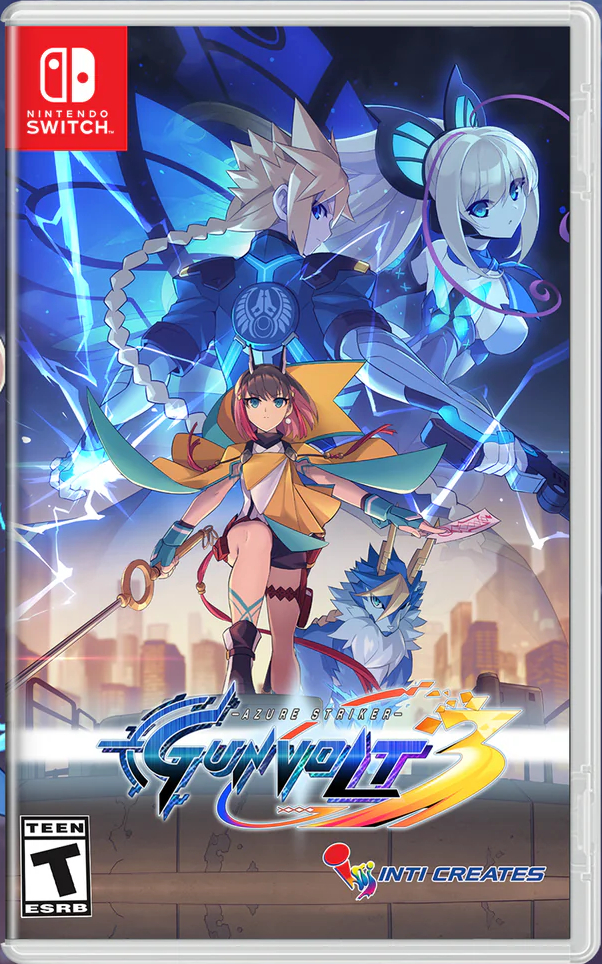 jaquette du jeu vidéo Azure Striker Gunvolt 3