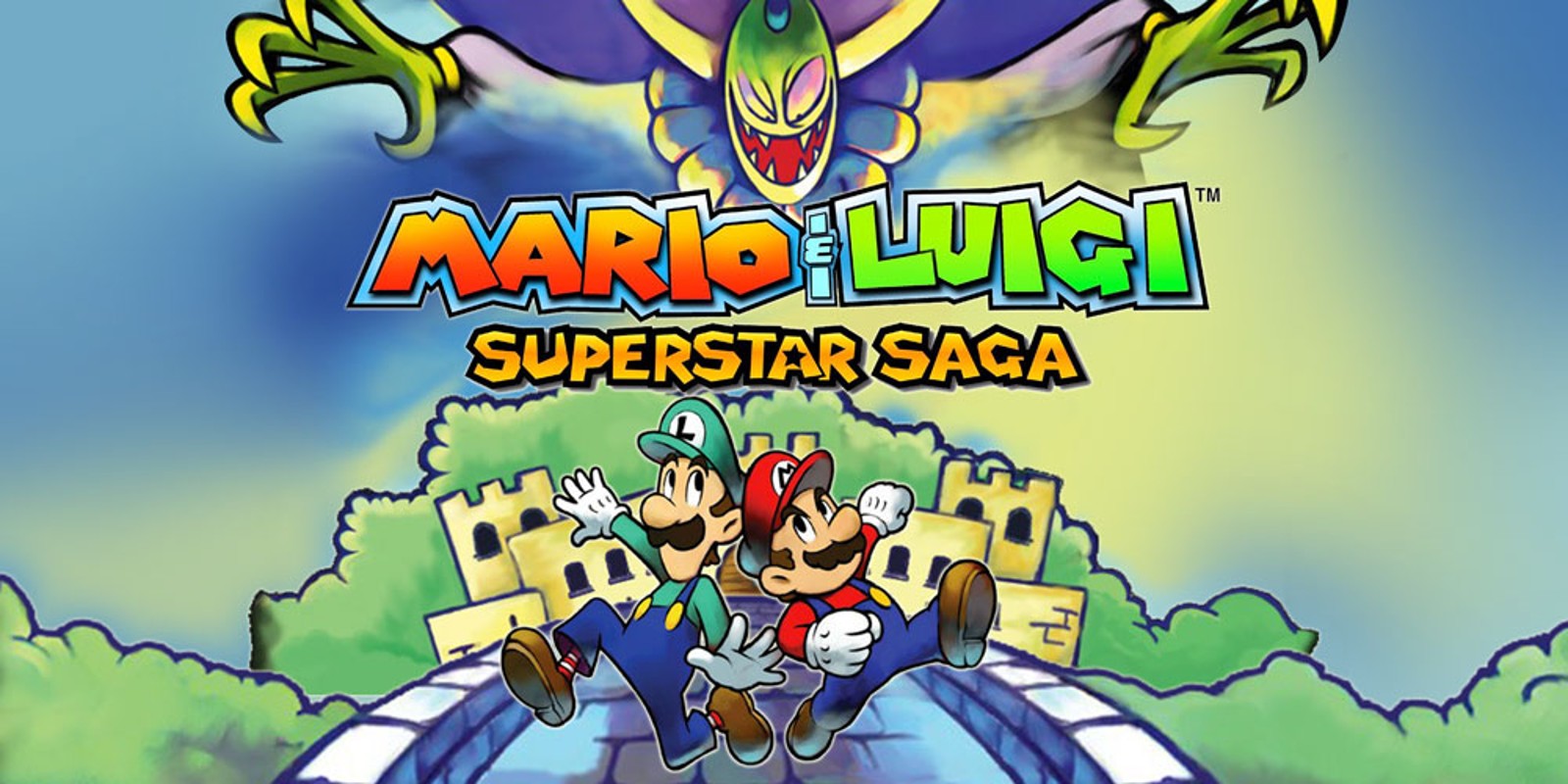 jaquette du jeu vidéo Mario & Luigi : Superstar Saga