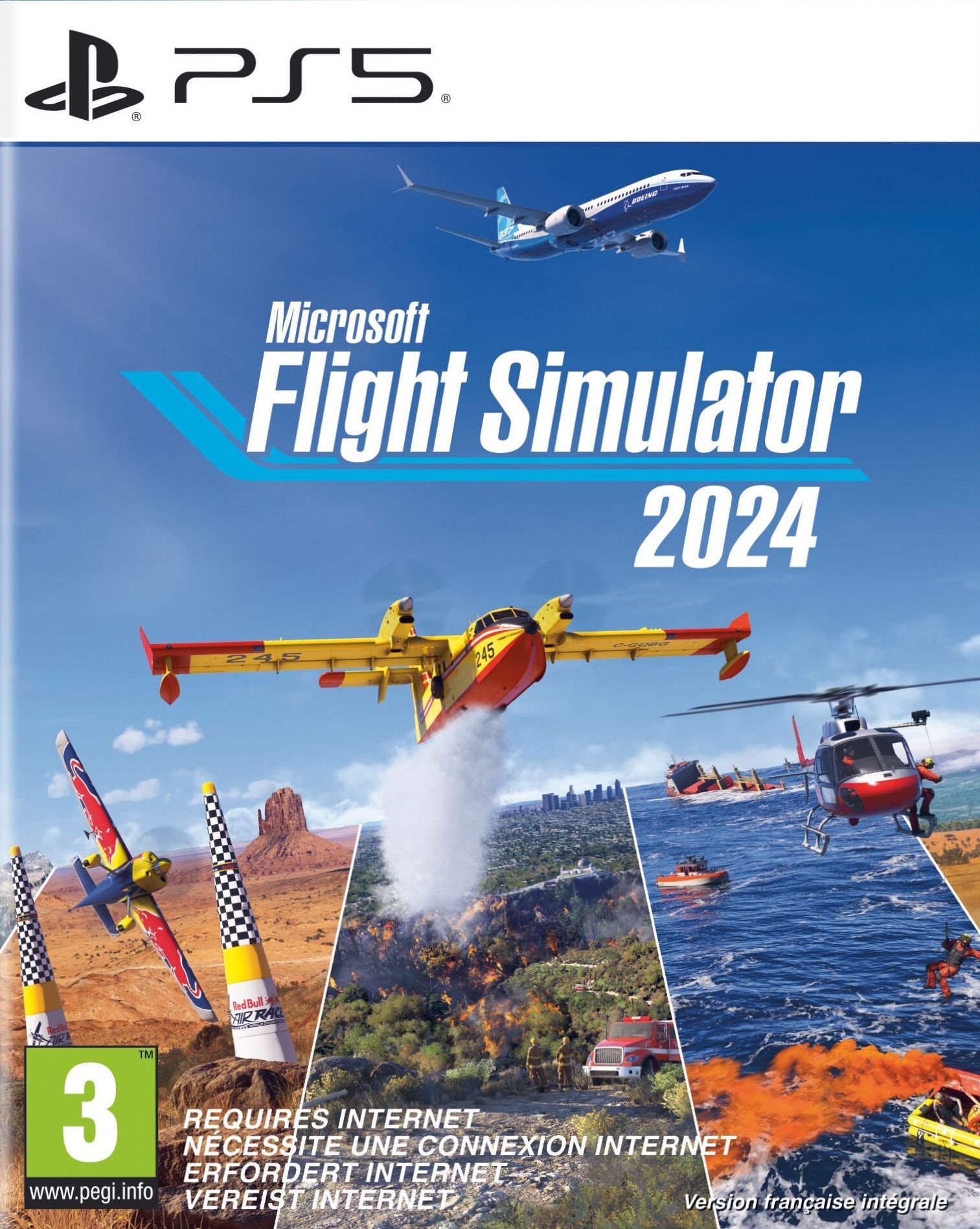 jaquette du jeu vidéo Microsoft Flight Simulator 2024