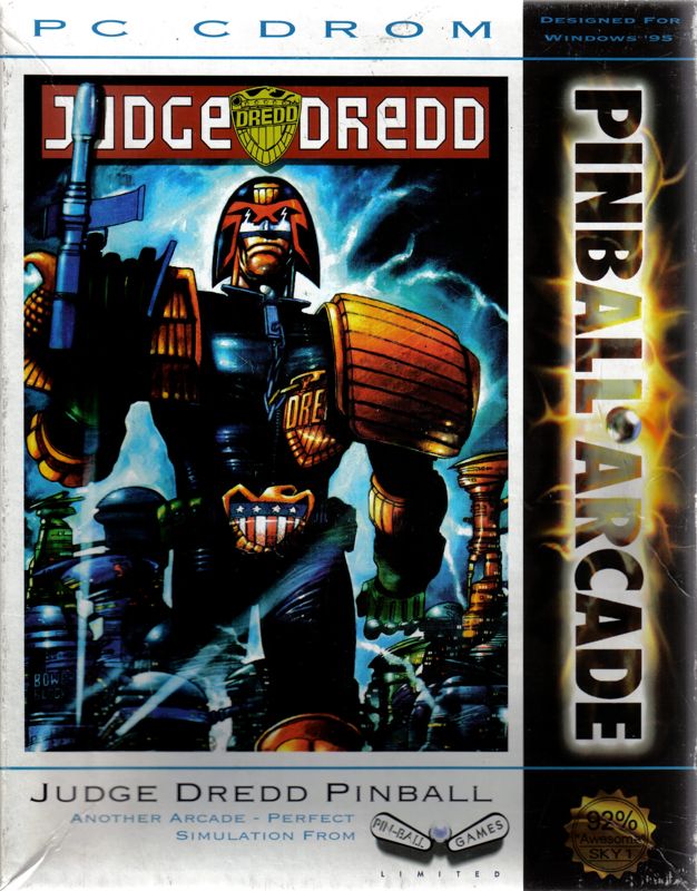 jaquette du jeu vidéo Judge Dredd Pinball