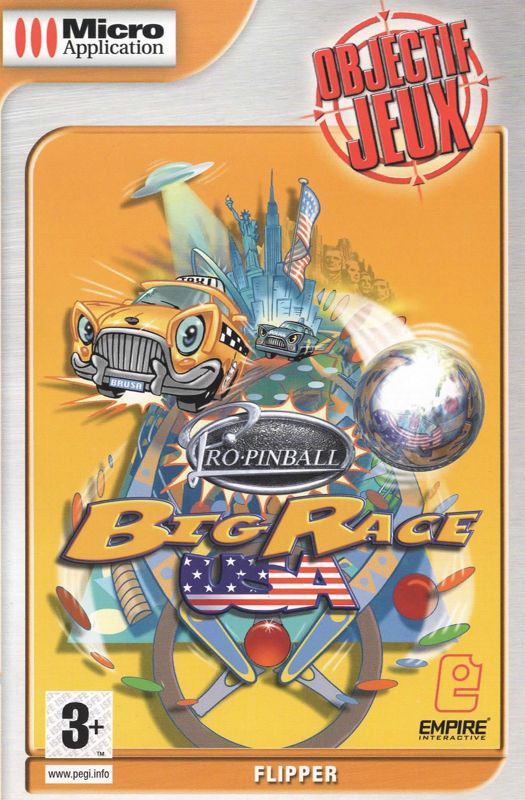 jaquette du jeu vidéo Pro Pinball : Big Race USA