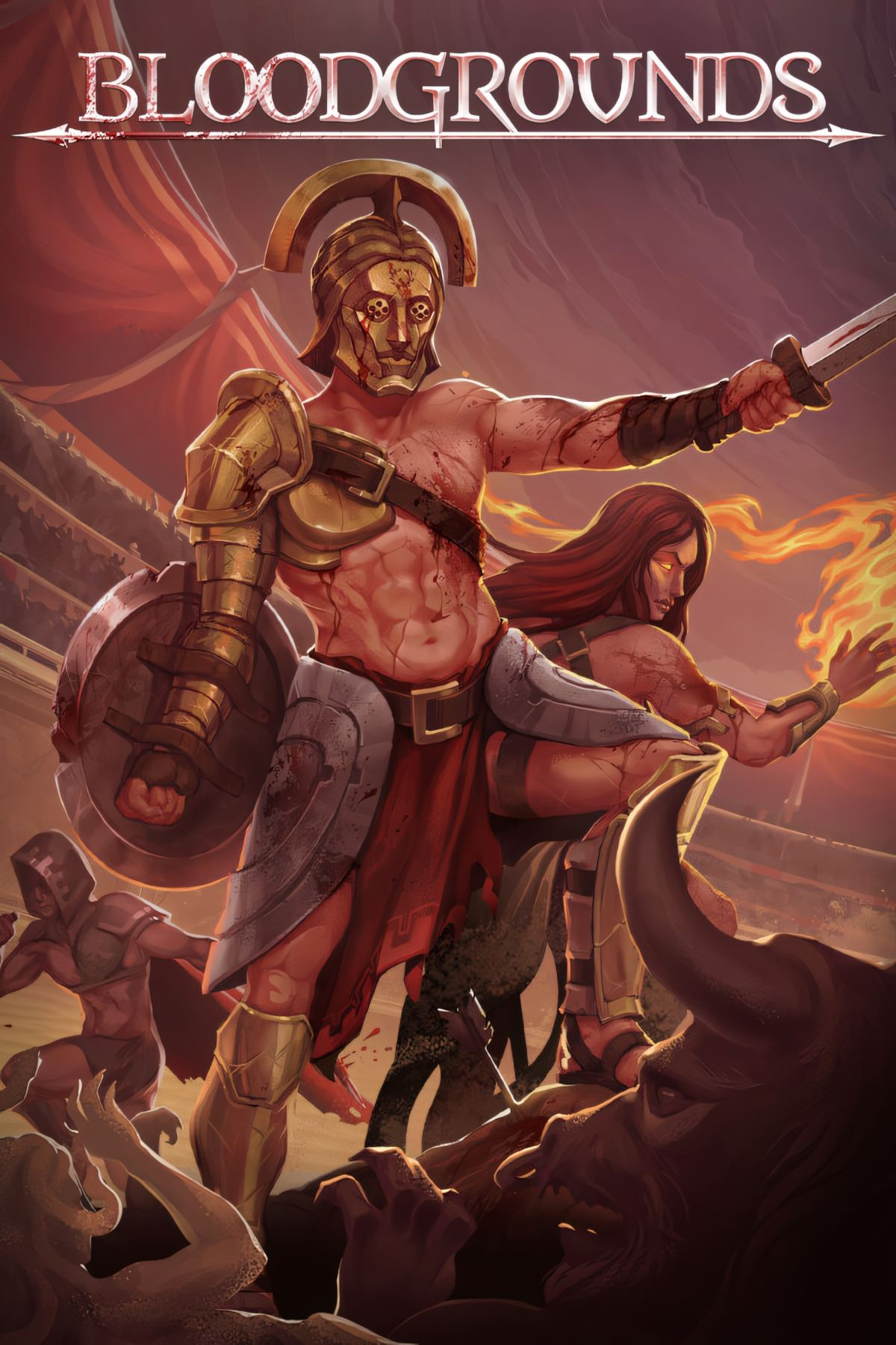 jaquette du jeu vidéo Bloodgrounds