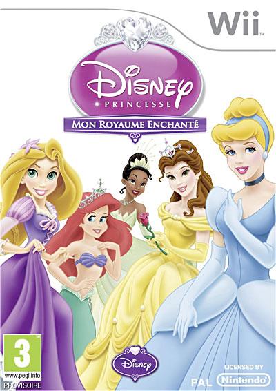 jaquette du jeu vidéo Disney Princesses : Mon Royaume Enchanté