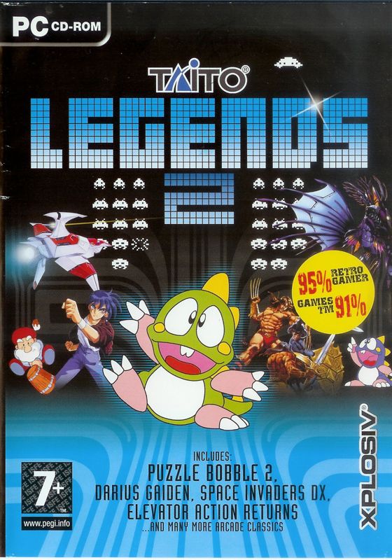 jaquette du jeu vidéo Taito Legends 2