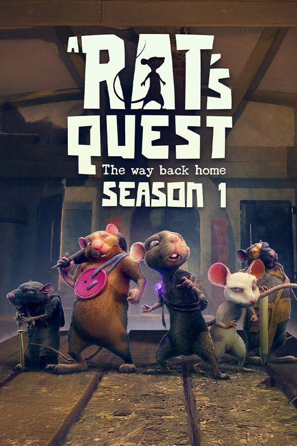 jaquette du jeu vidéo A Rat's Quest - The Way Back Home | Season 1