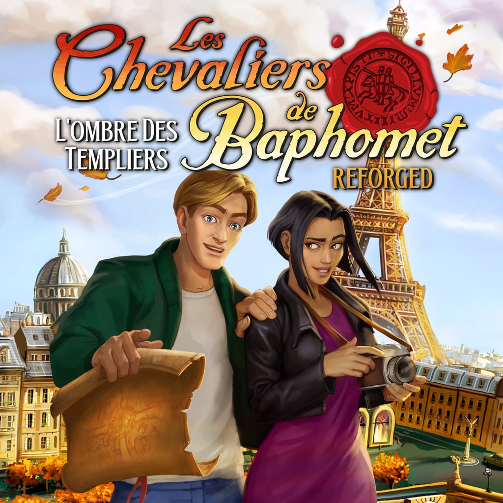 jaquette du jeu vidéo Les Chevaliers de Baphomet - L'ombre des templiers