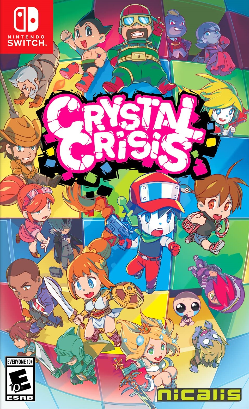 jaquette du jeu vidéo Crystal Crisis