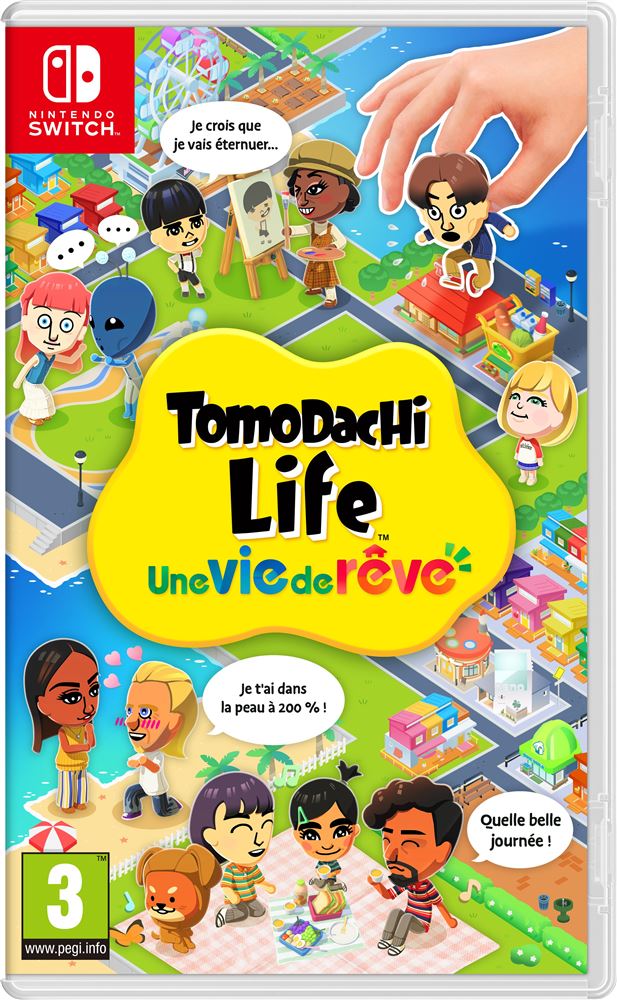 jaquette du jeu vidéo Tomodachi Life : Une vie de rêve