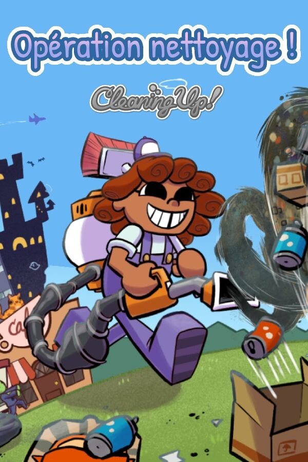 jaquette du jeu vidéo Opération nettoyage ! (Cleaning Up!)
