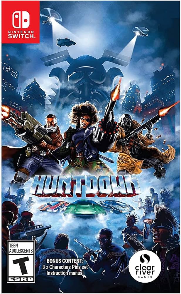 jaquette du jeu vidéo Huntdown